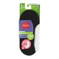 thumbnail image 2 of Hanes ComfortSoft Invisible Liners 2-Pack Black 5-9 Women's, 2 of 2