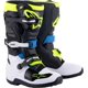 thumbnail image 1 of Botas MX Alpinestars Tech 7S Youth negro/esmaltado azul/amarillo 7, 1 of 2
