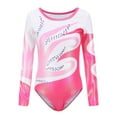 thumbnail image 1 of Leotards Girls Gymnastics Shiny Diamond Dance Clothes Long Sleeve Ballet Practice Dance Wear Gymnastics Bright Color Body Suits, 1 of 7