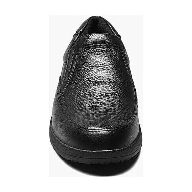 Nunn Bush Cam Slip-On Mens 14 M Black Tumbled Leather Comfort Gel 84696-007 Nunn Bush Men main image 3