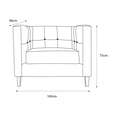 thumbnail image 3 of Sillón Alterego Madison Rosa, 3 of 4