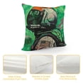 thumbnail image 4 of Orinice Cyberpunk Art Graphic Decorative Cushion Throw Pillow Cover for Home Couch 12x12in, 4 of 5