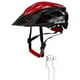 thumbnail image 1 of Yuarrent Casco de ciclismo con luces Hombres Mujeres Cascos Seguridad de carga Profesional Integrado Sombrero Gorras de skate Ciclismo negro rojo METRO, 1 of 6