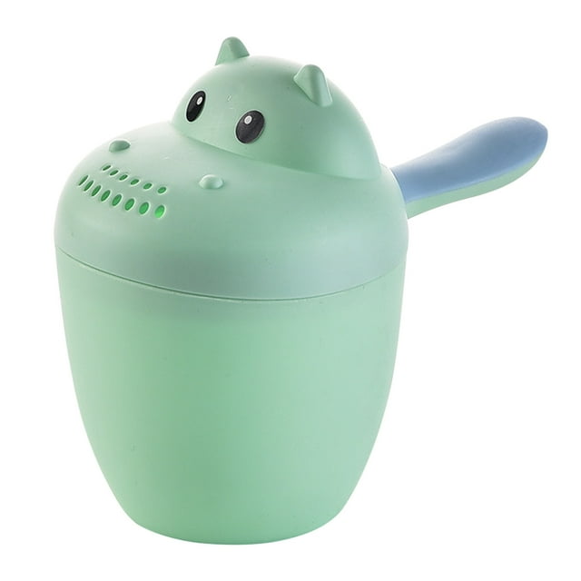 Fiudx Vaso para Champú de Bebé, Rociador de Agua Fácil de Usar, Flujo de Agua Suave, Previene La Irritación Ocular, Baño Conveniente, Artículos Esenciales para El Baño Infantil, Diseño de Base Establ