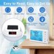 thumbnail image 2 of Wireless Pool Thermometer Floating Easy Read with Light&330 FT Remote Indoor Monitor,Solar Digital P, 2 of 5