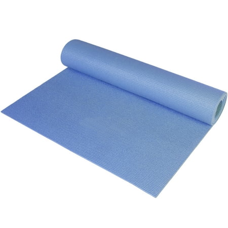 CAP Fitness 3mm Yoga Mat, Multiple Colors (Best Yoga For Bodybuilding)