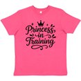 thumbnail image 3 of Inktastic Princess in Training Crown Graphic Youth T-Shirt, 3 of 5