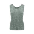 thumbnail image 5 of MEICHEN Lounge Set for Women Women's Summer Pajama Set Soft Sleeveless Tank & Shorts with Pockets 2 Piece Ribbed Set Women's Essentials Fashion Sleepwear, 5 of 5