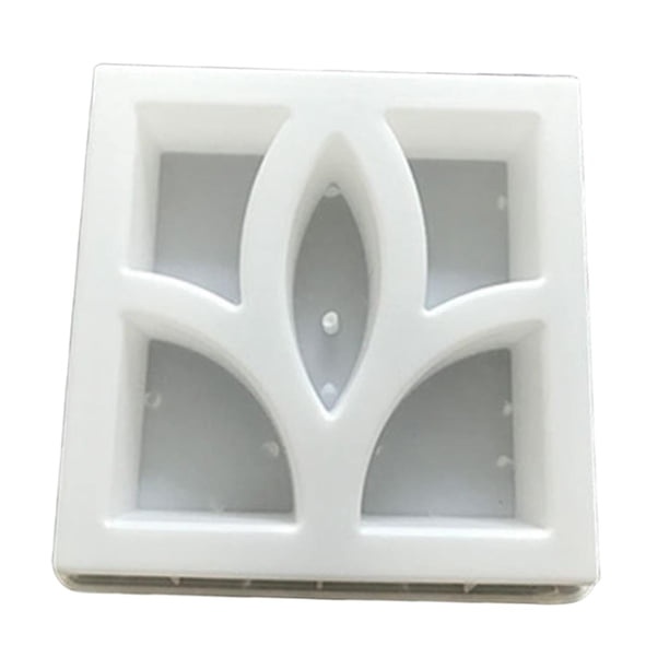 Modelo de decoración de pared de hormigón, bloque de pared de hormigón, cuadrado, fácil de usar para arquitectura de patios, ingeniería patios Estilo F