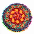 thumbnail image 1 of Coussins de Sol Mandala Indien Ronds Bohèmes Coussin Coussins Housse de Coussin, 1 of 3