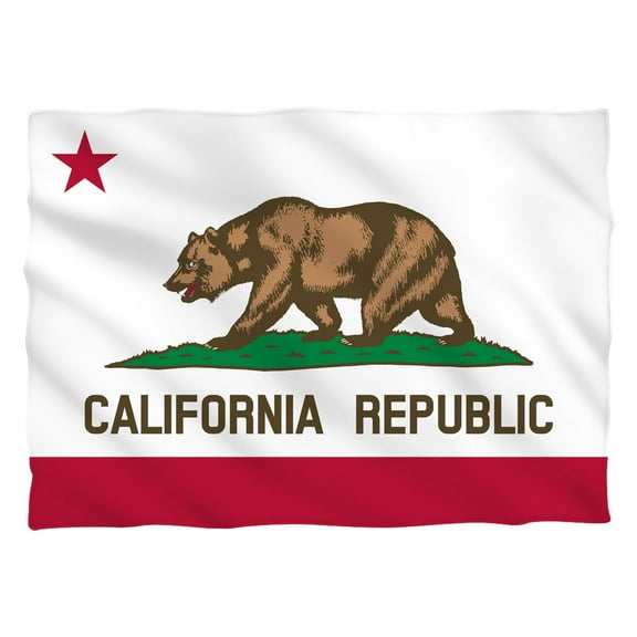 California Flag (Front Back Print) Pillow Case