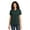 Dark Green, variant on mpany Women's Core Blend Pique Polo. LKP155