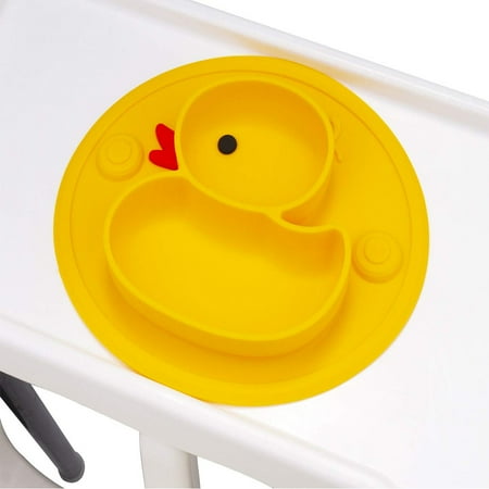 plates toddler microwave dishwasher suction divided placemat bpa silicone duck dishes safe plate baby