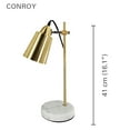 thumbnail image 2 of Xtricity - Lampe de Table, Hauteur de 16,1 Po, de la Collection Conroy, Or, 2 of 3