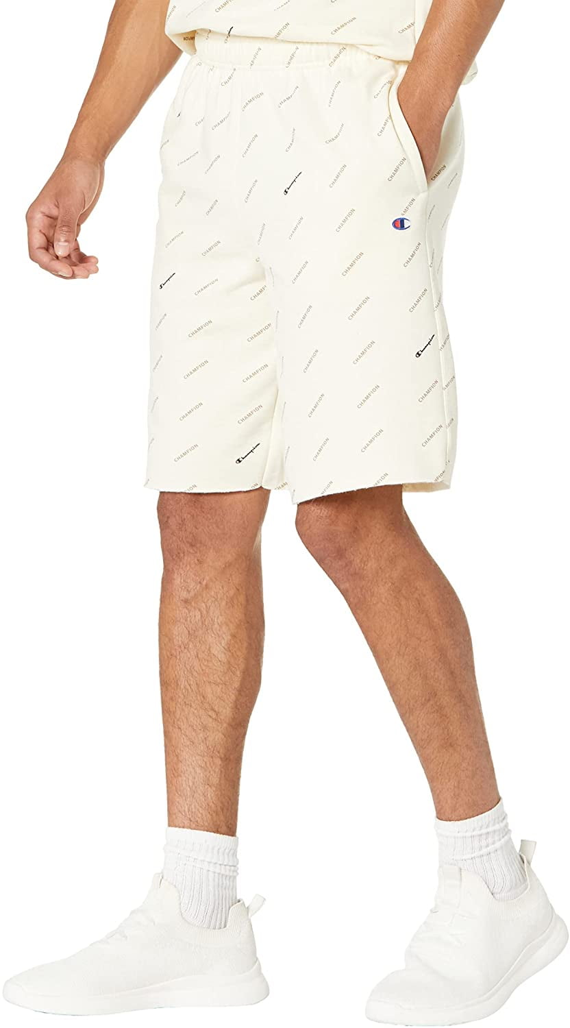 Champion Mens Powerblend Shorts, S, Champion Legend Natural