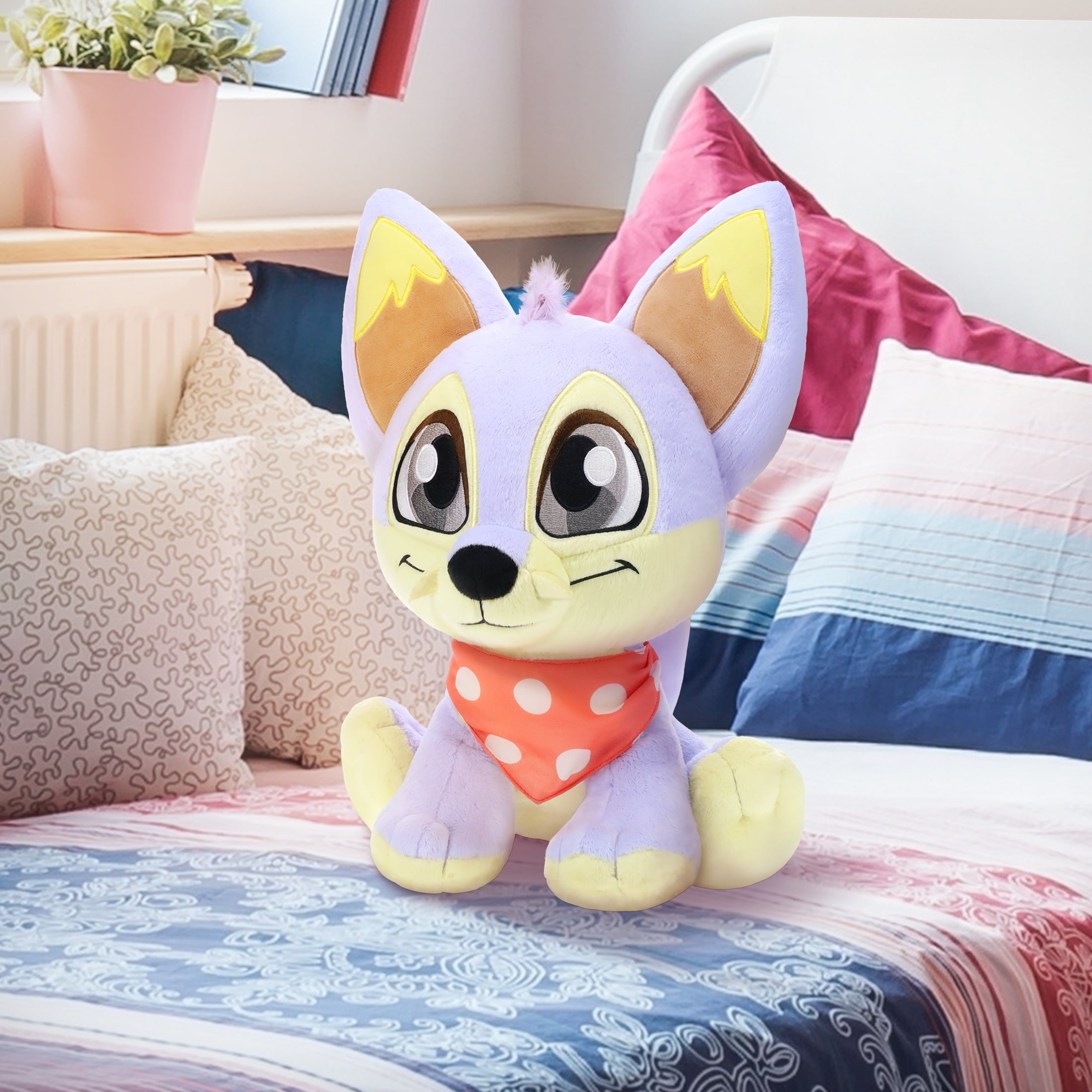 Neopets - Baby Lupe Plush - 16-Inch Large Collectible Stuffed Animal Toy - Series 2 - Officially Licensed by PhatMojo