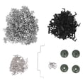 thumbnail image 4 of Chain Wheel Part, Black Silver Full Scale Model  Track Parts High Strength Easy Installation Plastic Aluminum Alloy  for Replacement, 4 of 8