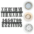 2 Sets Clock Numerals Kit DIY Digital Clock Numbers Clock Arabic Number