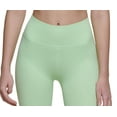 thumbnail image 2 of Calvin Klein Performance Womens Ribbed Shorts Key Lime XL, 2 of 3