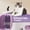 PURPLE, variant on Easy-Clean Durable Cat Litter Box with Odor Blocking