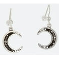 thumbnail image 4 of Jewelry Trends Sterling Silver Celtic Crescent Moon Dangle Earrings, 4 of 4