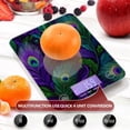 thumbnail image 5 of High Precision Digital Kitchen Scale Tempered Glass Food Scale Multifunction Scale Small Kitchen Appliances Peacock Feathers Pattern, 5 of 7