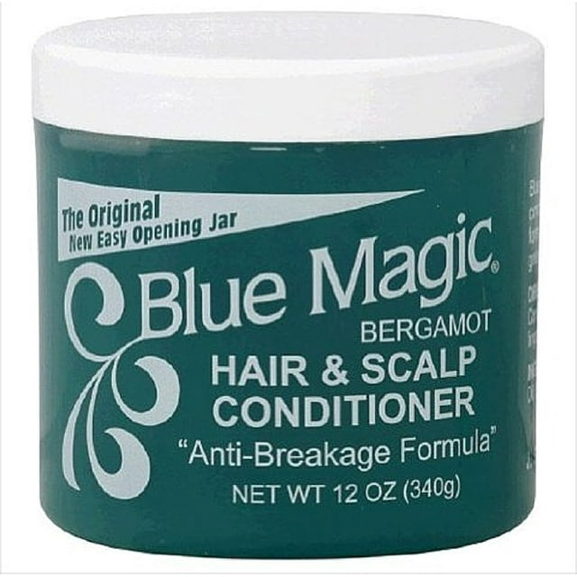Blue Magic Hair & Scalp Conditioner, Bergamot 12 oz (Pack of 4