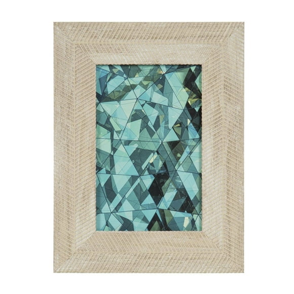 DesignOvation Rizzoli 4" x 6" Natural Tabletop Picture Frame