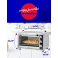 thumbnail image 3 of Horno Tostador de Convección Betty Crocker Multifunción de 6 Rebanadas y Freidora de Aire 0.8 Cu con, 3 of 7