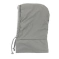 thumbnail image 2 of Gorro Con Babero Para Envolver Al Aire Libre, Transpirable, Apariencia Simple, Gorro Con Capucha Para Ciclismo, A Prueba De Viento, Suave Y Cómodo Para Viajar ANGGREK Gris claro, 2 of 8