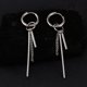 thumbnail image 2 of Pendientes de cadena de acero inoxidable Anillo Loop Piercing Perforación Yuyangstore Pendiente colgante de acero inoxidable, 2 of 8