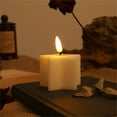thumbnail image 3 of Lilixerw Star Shape Flameless Flickering Candles,LED Battery Operated Pillar Candles,for Wedding Festival, 3 of 5