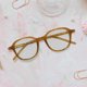 thumbnail image 1 of gafas de mujer Salvador TR montura Casual lentes transparentes Marrón claro, 1 of 10