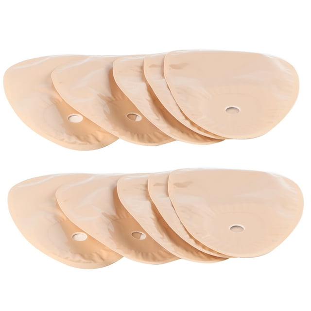 Pochette Drainable, Lot de 10 Pcs Fournitures d'Ostomie Sac de Colostomie Design Futuriste