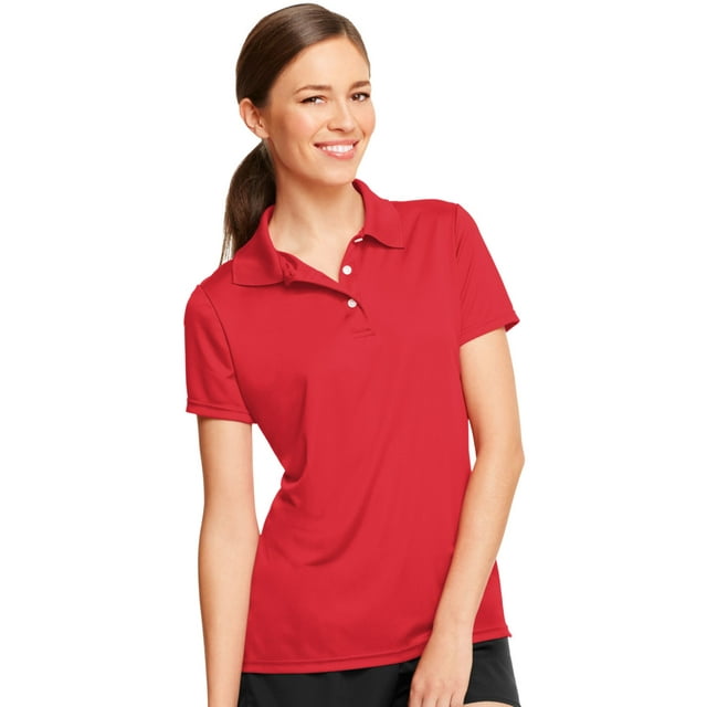 Hanes Cool Dri Sport pour Femmes, 3TG, Rouge Profond