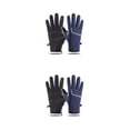 thumbnail image 2 of Guantes térmicos Sonducket de invierno Pantalla táctil Vellón grueso Cálido con rayas reflectantes Correr Deportes Esquí Mitones, 2 of 6