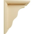 thumbnail image 3 of Ekena Millwork 3 1/2"W x 7"D x 9"H Hamilton Traditional Bracket, Maple, 3 of 4
