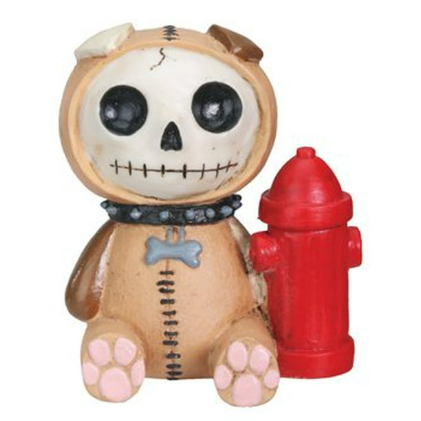 Furrybones Rocky Skeleton In Puppy Dog Costume With Fire Hydrant Figurine New Walmart Com Walmart Com - puppy of the week skeleton puppy roblox