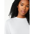 thumbnail image 4 of Scoop Women's Padded Shoulder T-Shirt, 4 of 5