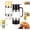 2pcs mix, variant on Dispensador De Leche Condensada, 2026 Upgraded Glass Honey Dispenser No Drip With Base And Handle For Coffee And Tea Breakfast & Baking Daily Use, Activities, Or Demonstrations (yellow)