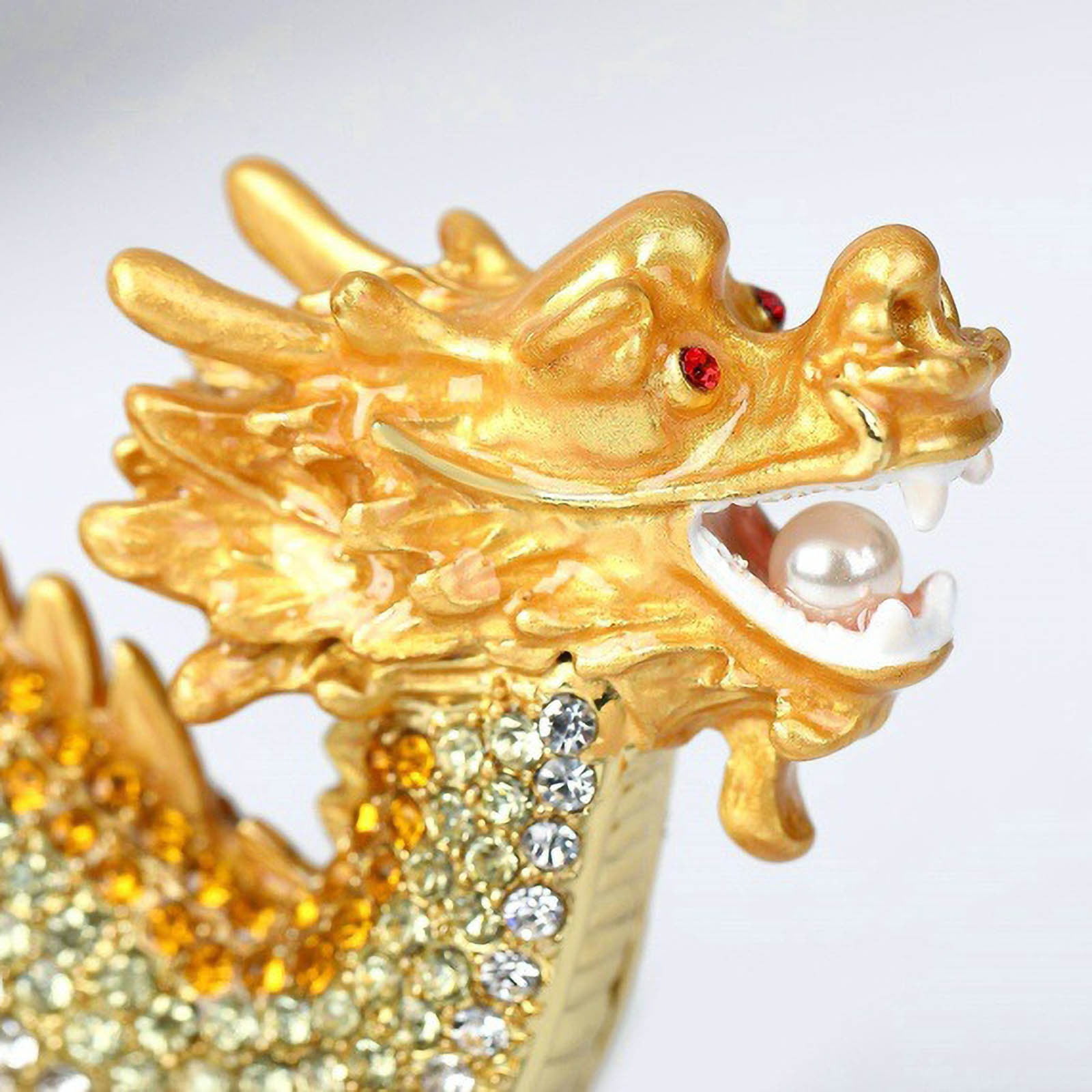 Dragon Nouvel An Chinois 2024 Moxeupon Feng Shui Statue Dorée 2024, Dragon  Chinois Du Statue Chinoise Dragon, image size:1600x1600