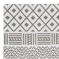 thumbnail image 4 of SAFAVIEH Cedar Brook Brigham Geometric Cotton Runner Rug, Gray/Ivory, 2'3" x 8', 4 of 6