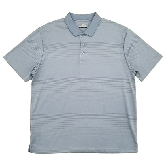 PGA Tour Mens Tradewind Gray Short Sleeve Golf Polo Shirt X-Large