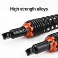 thumbnail image 4 of LEFU for Bicycle Hydraulic Rear Shock Absorber Set - Electric Bike Suspension Spring 31cm - Adjustable Soft Hard Damping - High Strength Alloy Buffer - Bold Reinforced Spring - Black, 4 of 9