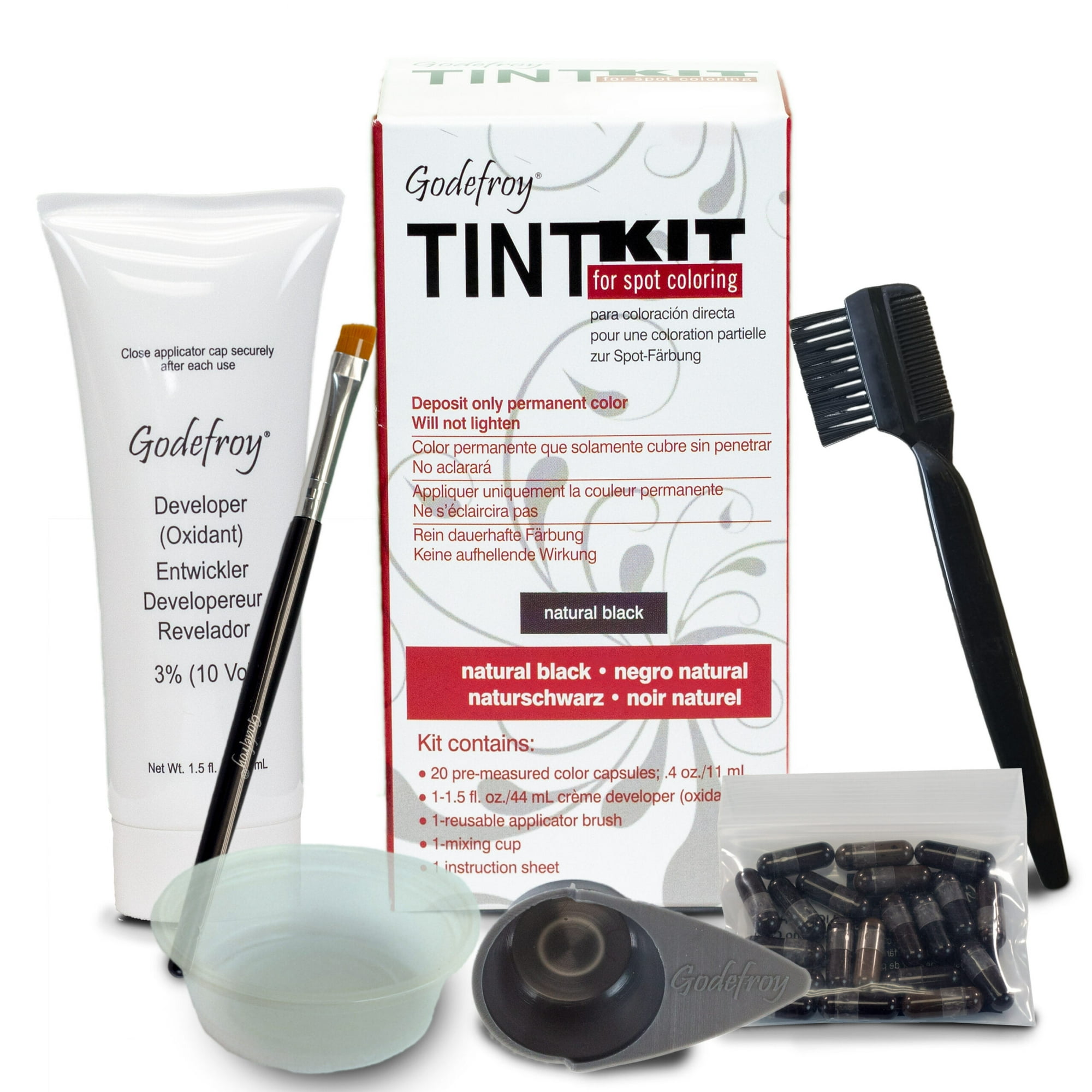 Godefroy Tint Kit 20 Application Natural Black