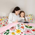 thumbnail image 4 of Feelyou Mandala Flower Print Bedding Comforter Set 7pcs, Vintage Western Floral King Bedding Sets, Teens Women Girls Reversible Bed Sheets, Microfiber Bedroom Decor, 4 of 8