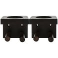 thumbnail image 3 of Shisuyan 2pcs Wood Baseball Bat Wall Mount Holder Stand Horizontal Baseball Bat Display Rack Hanger Softball Bat Wall Mount For Memorabilia Collectible, 3 of 9
