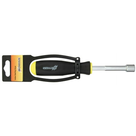 UPC: 0037231484095 | 5/32  Nut Driver With Hollow Shaft & Hexagonal Upper  Chrome Plated Shank With Ergo Handle – Bondhus® USA