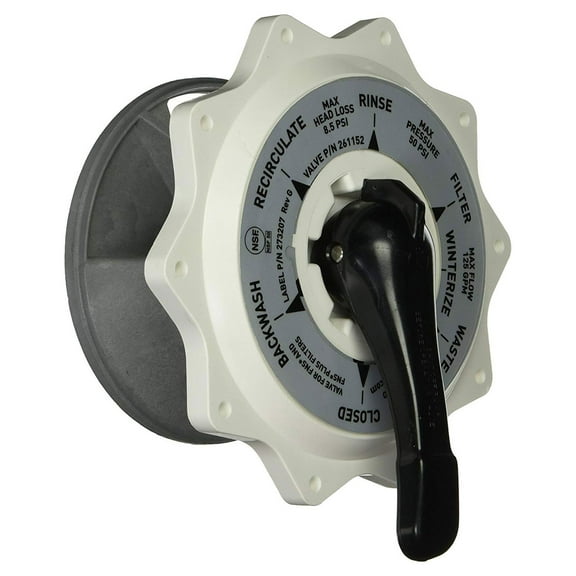 Pentair 270067 Hiflow 2 Inch Top Valve Assembly Replacement for Top and Side