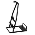 thumbnail image 1 of Estante de almacenamiento con soporte de vacío, ahorrador de espacio, organizador universal estable, soporte de metal para balcón, hogar y sala de Plegable Negro, 1 of 8